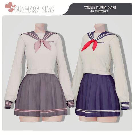 Yandere student and blood set (Public now!) | Patreon Sims 4 Cc Mha Uniform, Needy Streamer Overload Sims 4 Cc, Sims 4 Uniforms Cc, Sims 4 Japanese Uniform Cc, Sims4 Cc Japanese, Ddlc Sims 4 Cc, Sims 4 Sailor Uniform, Sims Women Clothes, Sims 4 Cc Japanese School Uniform