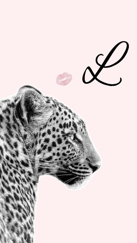 tell me which animal, letter, and color. i’ll make it for uuu L Wallpaper Letter, L Wallpaper Letter Iphone, Letter L Wallpaper, L Letter Wallpaper, Wallpaper Letter, L Letter, Leopard Print Wallpaper, Letter Wallpaper, L Wallpaper