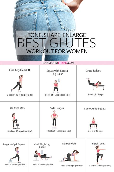 Bigger Bum Workout, Bigger Glutes, Glute Workout Gym, Bum Workout, Glute Exercises, How To Get Bigger, Workout For Women, Exercise Plan, Buttocks Workout