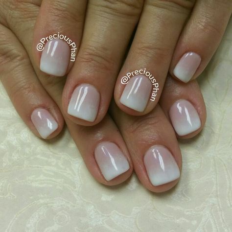 25+ best ideas about Short French Nails on Pinterest | French tip manicure, French manicures and Simple wedding nails Short Manicures, Diy Wedding Nails, French Manicure Short Nails, Ombre French Nails, Simple Wedding Nails, Patrick Nagel, Gel French Manicure, Natural Manicure, Unghie Sfumate