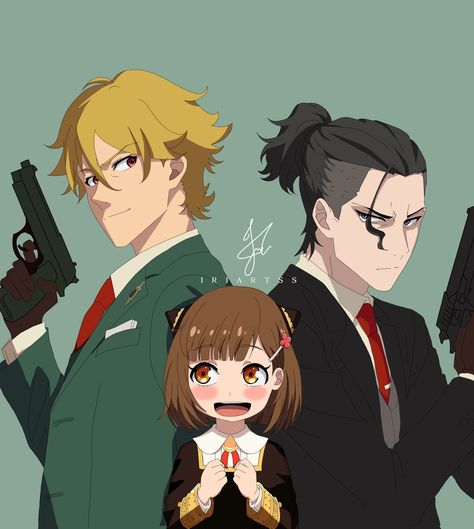 Buddies Daddy, Yuzuki Family, Buddie Daddies, Buddy Daddies, Anime Family, Spy X Family, Anime Crossover, Commissions Open, Narnia