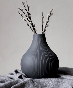 Large White Vase, Grey Vase, Round Glass Vase, Grey Vases, Brown Vase, Matt Brown, White Ceramic Vases, Black Vase, Clay Vase