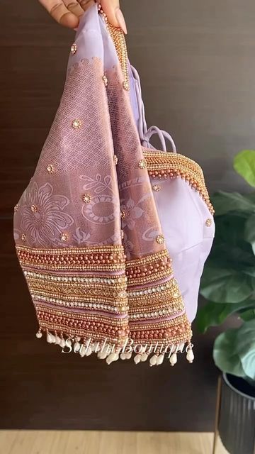 Blouse Hand Hanging Designs, Baahubali Hands Blouse, Blouse Hand Hanging Beads, Beads Hanging Blouse, Blouse Hangings Tassels With Cloth, Aari Work Blouse, Whatsapp Call, Aari Embroidery, Shadow Pictures