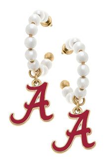 Bama Gameday Outfit, Alabama Gameday Outfit, University Of Alabama Logo, Bama Gameday, Bama Rush, Games Outfits, Alabama Logo, Football Jewelry, Alabama Football Roll Tide