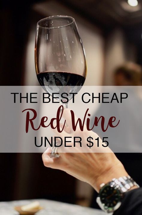 Red wine is good, but not always cheap. Here is your guide to the best cheap red wine! Semi Sweet Red Wine, Red Wines Guide, Merlot Red Wine, Red Blend Wine, Sweet Red Wines, Best Red Wine, Dry Wine, Wine Guide, Cheap Wine