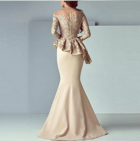 LG124 Full Sleeves Muslim Mermaid Evening Dress - Nirvanafourteen Pantsuit Wedding Dress, Gold Dresses Long, Elegant Evening Dresses Long, Formal Prom Dresses Long, Pink Ball Gown, Pink Flower Girl Dresses, Formal Prom Dress, Mermaid Evening Gown, Cheap Evening Dresses