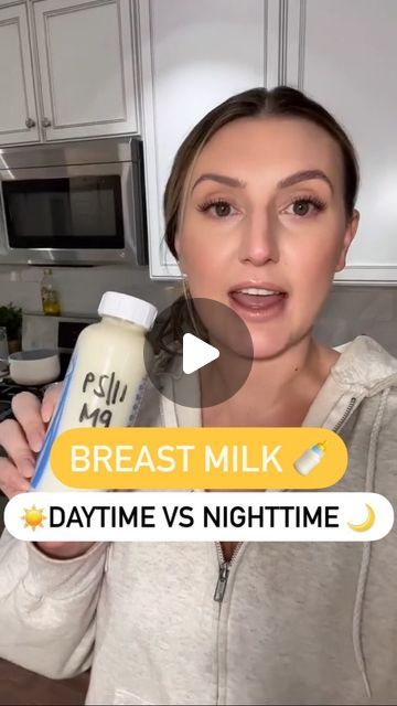 New Parent | Newborn & Baby Care | Starter Kit on Instagram: "🍼 Breast Milk: Daytime vs. Nighttime ☀️🌙

Did you know? 🤔 Nighttime breast milk contains melatonin to help your baby sleep, while daytime breast milk has cortisol to boost energy and focus! 🌙☀️

Aubrey Marie shared this game-changing tip: she separates her pumped milk into AM and PM batches. Since starting this, her baby has been sleeping better! 🌟

❤️ Like if you found this helpful. 

📌Save it for later, and 💌 share it with your parent squad! 📲✨

Have you tried this? Does it make a difference for your little one? Share your experiences and tips below! 👇💬

Follow us for more baby care tips and hacks! 👶🌟. 

Video credit 🎥 TikTok @ theaubreymarie IG @@theaubreymarie

🚼Follow for more tips: @newlymomly 
🚼Follow for m Morning Breastmilk Vs Night, How To Warm Breastmilk, Momcozy M5 Breast Pump Tips, Oversupply Of Breastmilk, Paced Feeding Breastmilk, Sleeping Better, Postpartum Health, Newborn Baby Care, Baby Care Tips