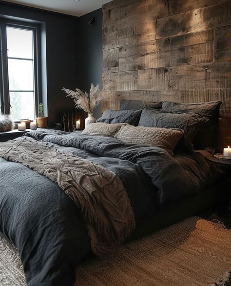 Aesthetic Bedroom Decor Ideas, Aesthetic Bedroom Decor, Unique Bedroom, Western Bedroom, Moody Bedroom, Dark Bedroom, Bedrooms Decor, Bedding Ideas, Bedroom Bedding