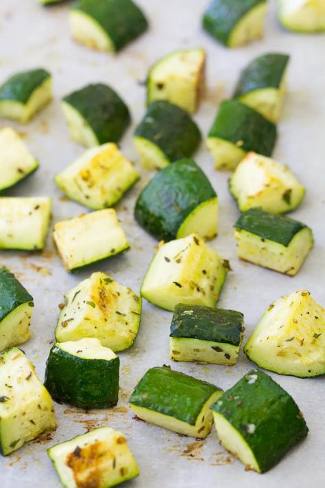 How To Cook Zucchini In Oven, Zuquini Recipes, Oven Zucchini, Roasted Zucchini And Squash, Oven Roasted Zucchini, Zucchini In The Oven, Best Zucchini Recipes, Zucchini Recipes Baked, Oven Food