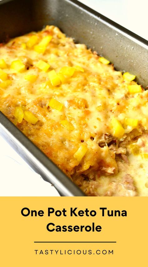 one pot keto tuna casserole recipe | easy keto tuna casserole recipe | keto tuna casserole ingredients Keto Tuna Casserole, Dinner One Pot, Casseroles Recipes, Keto Tuna, Tuna Casserole Recipes, Keto Casseroles, Tuna Casserole, Low Carb Casseroles, Low Carb Salad