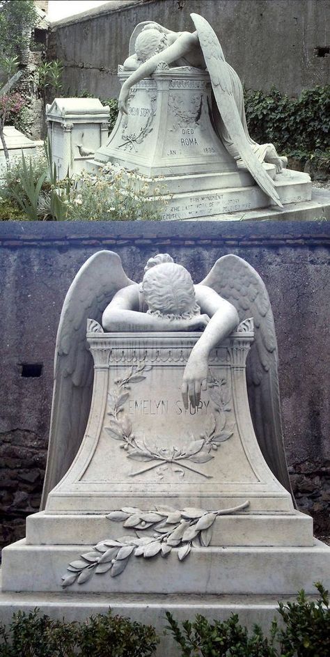 Tattoos Animals, Grave Monuments, Grave Stone, Grave Stones, Cemetery Statues, Story Stone, Ancient Greek Sculpture, Classic Sculpture, Angel Statue