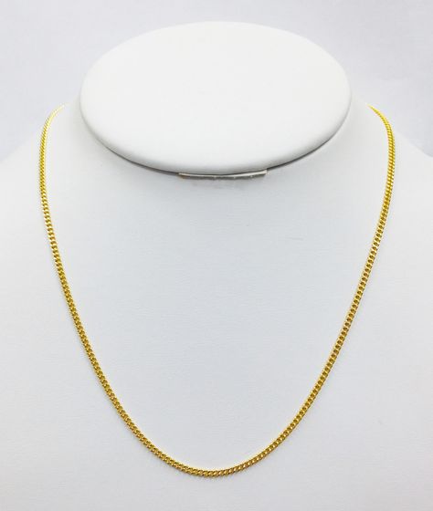 Baby Chains Gold, Indian Room Decor, Gold Chain Design, Real Gold, Gold Chains, Pearl Necklace, Chain Necklace, Yellow Gold, Pendant Necklace