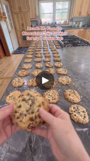 405K views · 7.6K reactions | This cookie recipe is a no fail!   100% Amazing every single time 😉🥰 #cookiesofinstagram #chocolatechipcookies #familygoals #bigfamilylife #easyrecipe #bakinglove #justthebells10 | Just the Bells  10 | Just the Bells  10 · Original audio Just The Bells 10 Recipes, Just The Bells 10, 100 Cookies Recipe, Christmas Cookie Recipes Holiday, Giraffe Cakes, Best Cookies Ever, Best Chocolate Chip Cookie, Fun Cookies, Mini Chocolate Chips