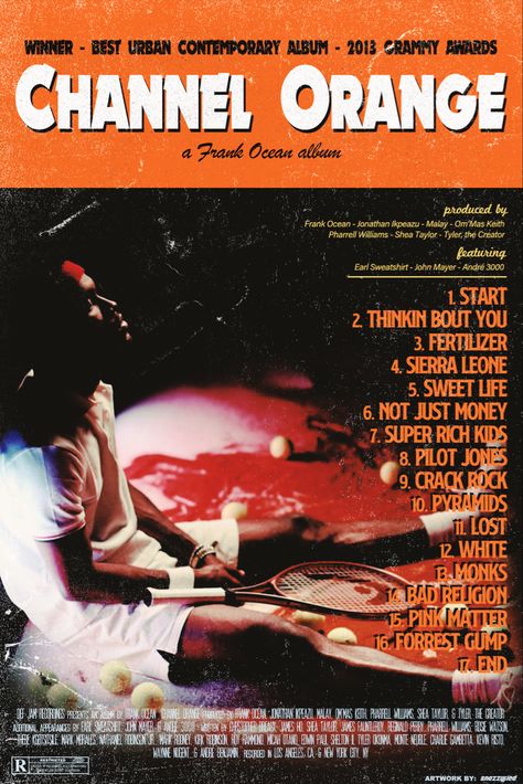 Frank Ocean Channel Orange, Frank Ocean Album, Dpi Photo, Frank Ocean Poster, Photowall Ideas, Channel Orange, Urban Contemporary, Music Poster Design, Poster Room