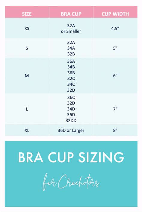 Crochet Bra Cup, Tops A Crochet, Crochet Bra Pattern, Crochet Products, Crochet Bra, Tape Pattern, Mode Crochet, Crochet Size, Crochet Bralette