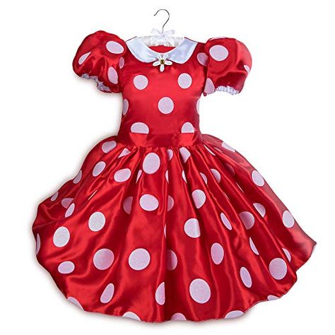 Minnie Mouse Red Dress, Classic Red Dress, Minnie Mouse Red, Minnie Dress, Minnie Mouse Costume, Red Dress Costume, Mouse Costume, Princess Toys, Red Costume