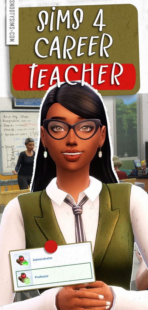 sims 4 teacher career Sims 4 Teacher, Sims 4 Get Together, Sims 4 Jobs, Los Sims 4 Mods, Teacher Career, The Sims 4 Lots, Sims 4 Cheats, Jobs From Home, The Sims 4 Packs