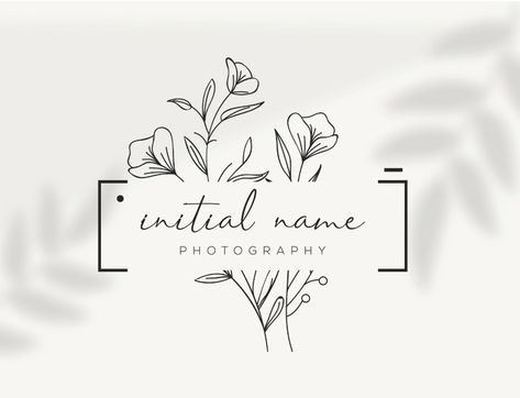 Flower Shop Logo Design Ideas, Logo Design Flower Shop, Flower Shop Design Logo, Logo For Flower Shop, Flower Logo Design Ideas, Logo Flower Design, Flower Logos, Beauty Salon Logo Design, Botanical Logo Design