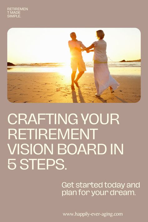 Thinking about retirement? Learn how you can create a vision board to help you make the most of your retirement and build the life you've always dreamed of. Read the blog for great tips. Pin now. Retirement Vision Board Examples, Retirement Goals & Inspiration, Retirement Vision Board, Fun Things To Learn, 59th Birthday Ideas, Retirement Goals, Retired Life, Retired People, 60s Aesthetic