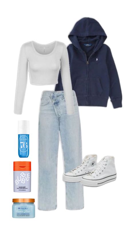 How To Wear Outfits For School, Cute Back To School Fits 2024, Back To School Trendy Outfits, Cute Aesthetic School Outfits, Cute Clothing For School, Cute Outfits To Recreate, Fall Outfit Ideas Comfy, Outfit Inspo White Converse, Cute Back To School Outfits Middle School