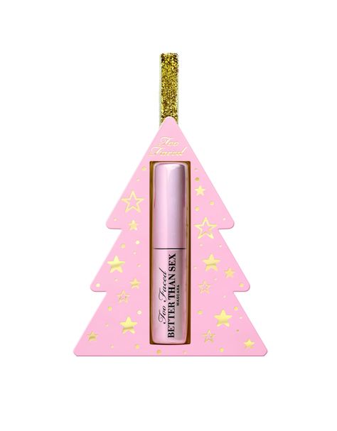 All of Your Friends Will Be Craving These Cute Too Faced Holiday Products This Year Christmas Makeup Gifts, Makeup Christmas Gifts, Holiday Eyeshadow, Makeup Gifts, Gift Set Packaging, Bts Christmas, Makeup Package, Christmas Beauty, Holiday Beauty