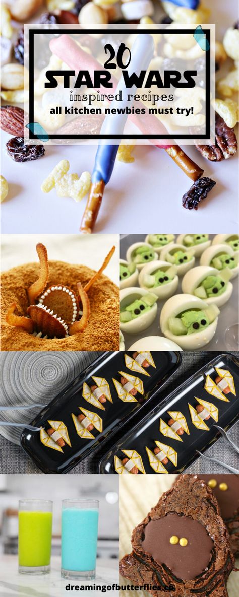 Star Wars Themed Food, Star Wars Dessert, Star Wars Snacks, Star Wars Party Food, Star Wars Themed Birthday Party, Star Wars Baby Shower, Star Wars Food, Birthday Cake Decorating Ideas, Star Wars Halloween