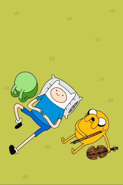 Jake Adventure Time, Finn And Jake, Finn Jake, Adventure Time Characters, Adventure Time Finn, Tatuaje A Color, Finn The Human, Jake The Dogs, Adventure Time Art