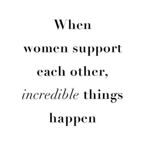 Incredible things happen when women support each other! We lift each other up, instead of tearing each other down. We celebrate each other's wins instead of envying them. We empower each other to be our best selves instead of competing against each other. Let's continue to build each other up to inspire and uplift one another. Let's show the world the power of female solidarity and support! Share with a woman who has made a positive impact in your life, and let's spread some love and encou... We All Make Mistakes, Support Each Other, Working People, Just Stop, Things Happen, Screwed Up, True Friends, Women Supporting Women, Best Self