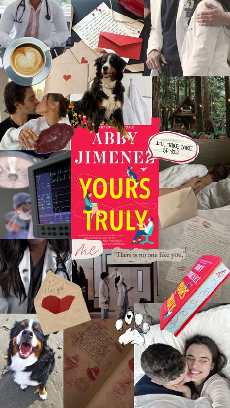 Yours Truly By Abby Jimenez, Your Truly Abby Jimenez, Abby Jimenez Yours Truly, Yours Truly Abby Jimenez Aesthetic, Yours Truly Book, Part Of Your World Abby Jimenez, Abby Jimenez Books, Abby Jimenez Aesthetic, Yours Truly Aesthetic