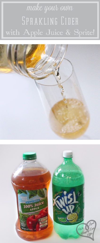 Make Sparkling Cider from Apple Juice and Sprite! | We Lived Happily Ever AfterWe Lived Happily Ever After Apple Juice Punch, Ginger Ale Punch, Apple Juice Drinks, Pretty Wine, Wedding Toast, Sparkling Cider, Party Punch, Juice Drinks, Grape Juice