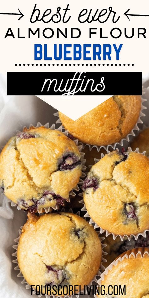 Almond Flour Blueberry Muffins Almond Flour Blueberry Muffins Recipe, Homemade Blueberry Muffin Recipe, Almond Flour Blueberry, Almond Flour Blueberry Muffins, Blueberry Yogurt Muffins, Keto Blueberry Muffins, Gluten Free Blueberry Muffins, Homemade Blueberry Muffins, Almond Flour Muffins