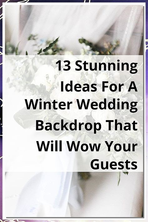 Transform your winter wedding into a magical experience with our guide to 13 stunning ideas for a winter wedding backdrop that will wow your guests. From enchanting snowy landscapes to elegant indoor settings adorned with twinkling lights, discover creative concepts that capture the essence of the season. Whether you prefer rustic charm or modern elegance, these backdrop ideas will set the perfect scene for your special day. Explore now and make your winter wedding unforgettable! Winter Backdrop Photography, Winter Wedding Photo Booth, Winter Backdrop Ideas, Winter Photobooth, Winter Wedding Backdrop, Diy Photo Booth Backdrop, Photo Booth Backdrop Wedding, Winter Wedding Photos, Winter Backdrops