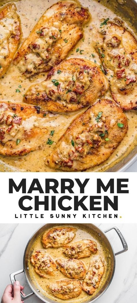 Marry Me Chicken Recipe, Marry Me Chicken, Chicken Main Dishes, Instant Pot Dinner Recipes, Instapot Recipes, Chicken Dishes Recipes, Chicken Thigh Recipes, Poultry Recipes, Chicken Dinner Recipes