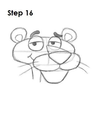 How to Draw Pink Panther Step 16 Draw Pink Panther, Disney Character Drawings, Easy Disney Drawings, Disney Drawings Sketches, Cartoon Drawing Tutorial, Cute Disney Drawings, Disney Art Drawings, Drawing Cartoon Characters, Cool Pencil Drawings