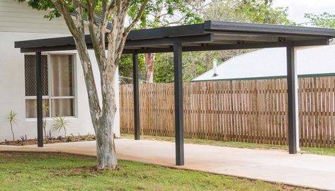 Backyard Carport Ideas, Covered Garage Car Ports, Cheap Carport Ideas Diy, Carport Diy How To Build, How To Build A Carport, Shed With Carport Ideas, Carport Addition To Side Of House, Diy Carport Cheap How To Build, Car Ports Ideas Carport Designs