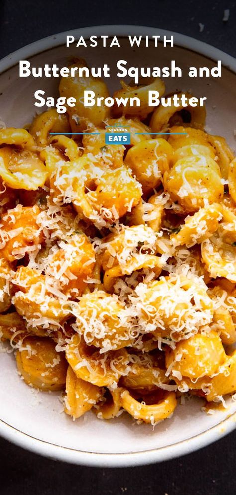 Sautéed Squash, Pasta With Butternut Squash, Butternut Squash Recipes Pasta, Butternut Squash And Sage, Squash Pasta Recipe, Butternut Squash Sage, Sage Brown Butter, Butternut Squash Pasta Sauce, Endo Diet