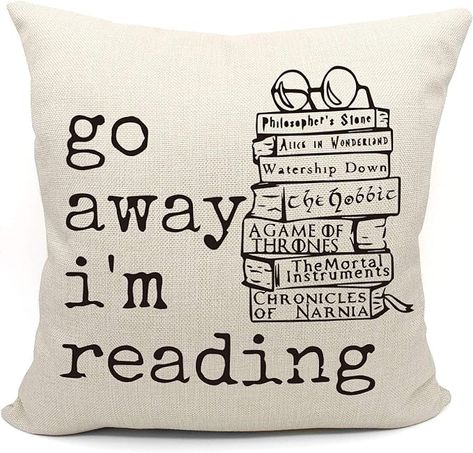 Amazon.com: Mancheng-zi Book Pillow Covers 18x18,Book Lover Gifts,Reading Nook Decor, Gifts for Readers, Bookworm Gifts, Reading Corner Decor for Classroom, Reading Pillow Cover : Home & Kitchen Bookworm Gifts, Nook Decor, Inspirational Quotes From Books, Book Pillow, Couch Cushion Covers, Gift For Book Lover, Corner Decor, Reading Pillow, Garden Pillows