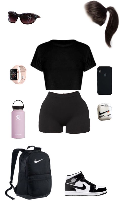 #style #fashion #fashionblogger #dress #sport #moda #icon Dance Outfits Practice Casual, Moda Icon, Style Inspiration Trendy, Crop Tops For Kids, College Outfits Comfy, Dance Outfits Practice, Football Themes, Practice Outfits, Cute Lazy Day Outfits