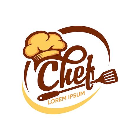 Chef Logo Design, Fast Food Logo, Bos Baby, Restaurant Logos, Catering Logo, Fast Food Logos, Food Logo Design Inspiration, Cooking Logo, Chef Logo