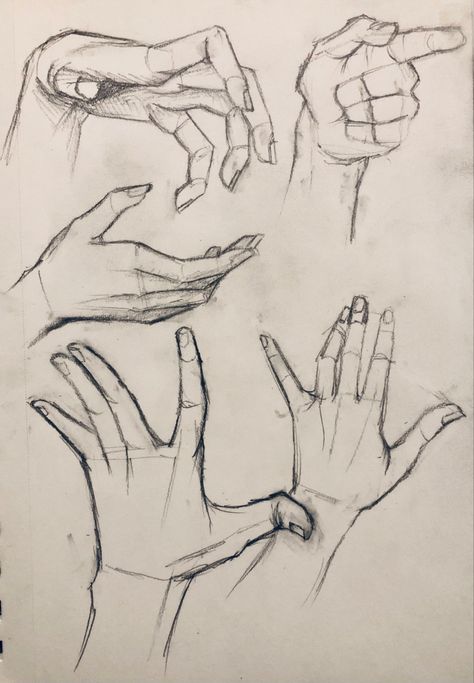 Side View Hand Drawing, Side View Hand Reference, Hand Drawing Side View, Drawing Layout, Cartoon Sketchbook, Hand Study, Side View Drawing, Drawing Face Expressions, Drawing Tutorials For Beginners