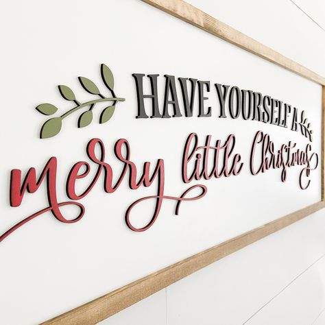 Christmas boards signs