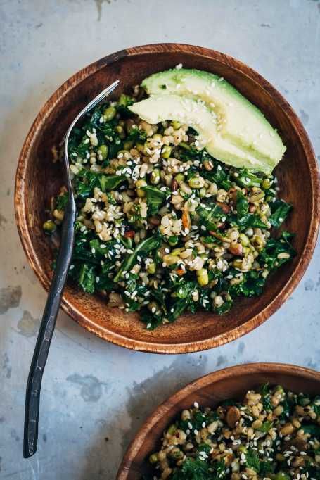 Healthy Brown Rice, Cookies Banane, Brown Rice Salad, Breakfast Salad, Rice Salad, Kale Salad, Tortellini, Arugula, Brown Rice