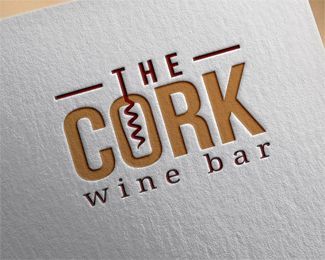 the cork wine bar Logo design Restaurant Logo Inspiration, Bar Logos Ideas, Wine Bar Logo Design, Wine Bar Branding, Wine Logo Design Ideas, Bar Logo Ideas, Bar Logo Design Ideas, Logo Name Ideas, Restaurant Logo Design Ideas