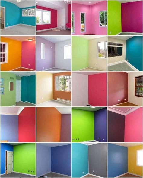 Home Painting Colour Ideas Hall Interior, Wall Color Combination For Hall, Hall Color Combination Idea, Hall Painting Wall Colors Combination, Hall Painting Wall Colors, Hall Colour Ideas, Colour Combination For Hall, Wall Paint Combination, Colorful Wall Painting