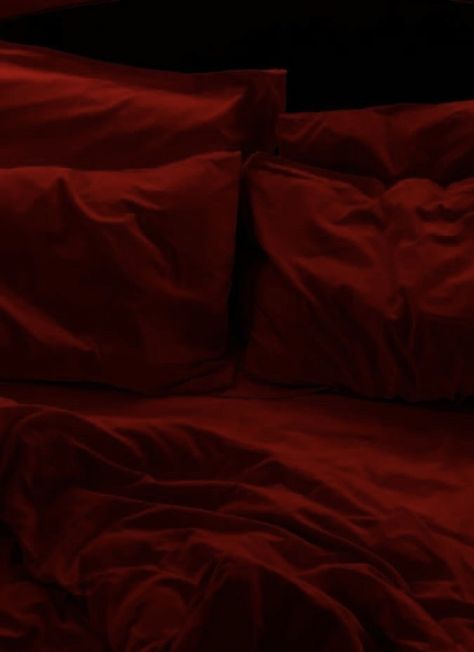 Dark Feminine Bedroom, Maroon Aesthetic, Burgundy Aesthetic, Bedroom Looks, Feminine Bedroom, I See Red, Bedroom Red, Red Rooms, Dark Feminine