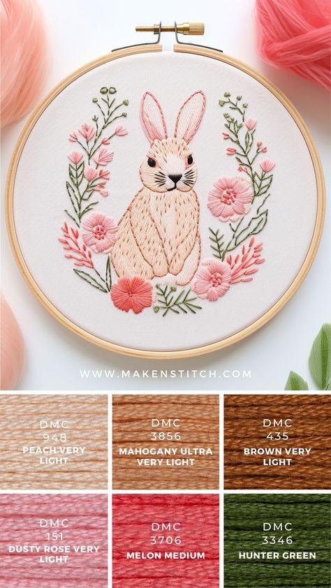 Explore a huge collection of Easter color palettes for your embroidery and stitching projects. Pastel perfection all the way! Pastel, Embroidery Color Palette, Pastel Embroidery, Easter Color, Easter Yellow, Stitching Projects, Color Palette Yellow, Easter Embroidery, Pink Easter