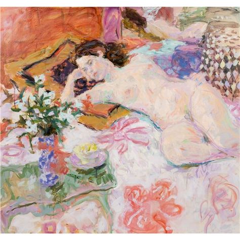 Reclining Nude by Hugo Grenville, 2009 Nude Artwork, Rennaissance Art, Henri Matisse, Magazine Art, Figurative Art, Figure Painting, Pretty Art, Art Works, Aesthetic Art