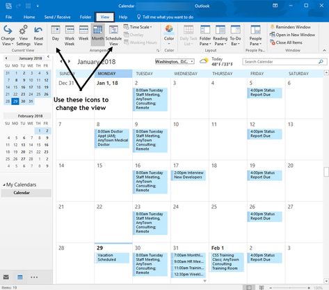 Outlook Calendar Organization, Outlook Shortcuts, Email Productivity, Microsoft Outlook Calendar, Outlook Hacks, Email Organization, Excel Shortcuts Cheat Sheets, Vacation Calendar, Outlook Mail