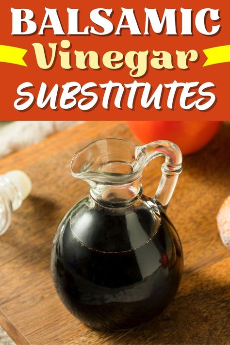 When you run out of the good stuff, try these balsamic vinegar substitutes! From apple cider vinegar to lemon juice to soy sauce, there are 7 good alternatives to try. Substitute For Balsamic Vinegar, Balsamic Vinegar Substitute, Basalmic Vinegar, Best Balsamic Vinegar, Apple Cider Vinegar Drink, Salad Dressing Recipes Homemade, Grape Salad, Diy Cooking, Cold Sores Remedies