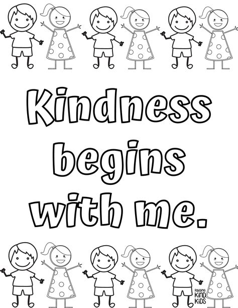 Kindness Coloring Pages, Sunday School Coloring Sheets, Kindness For Kids, Sunday School Coloring Pages, Kindness Activities, World Kindness Day, Preschool Coloring Pages, Bible Verse Coloring, School Coloring Pages